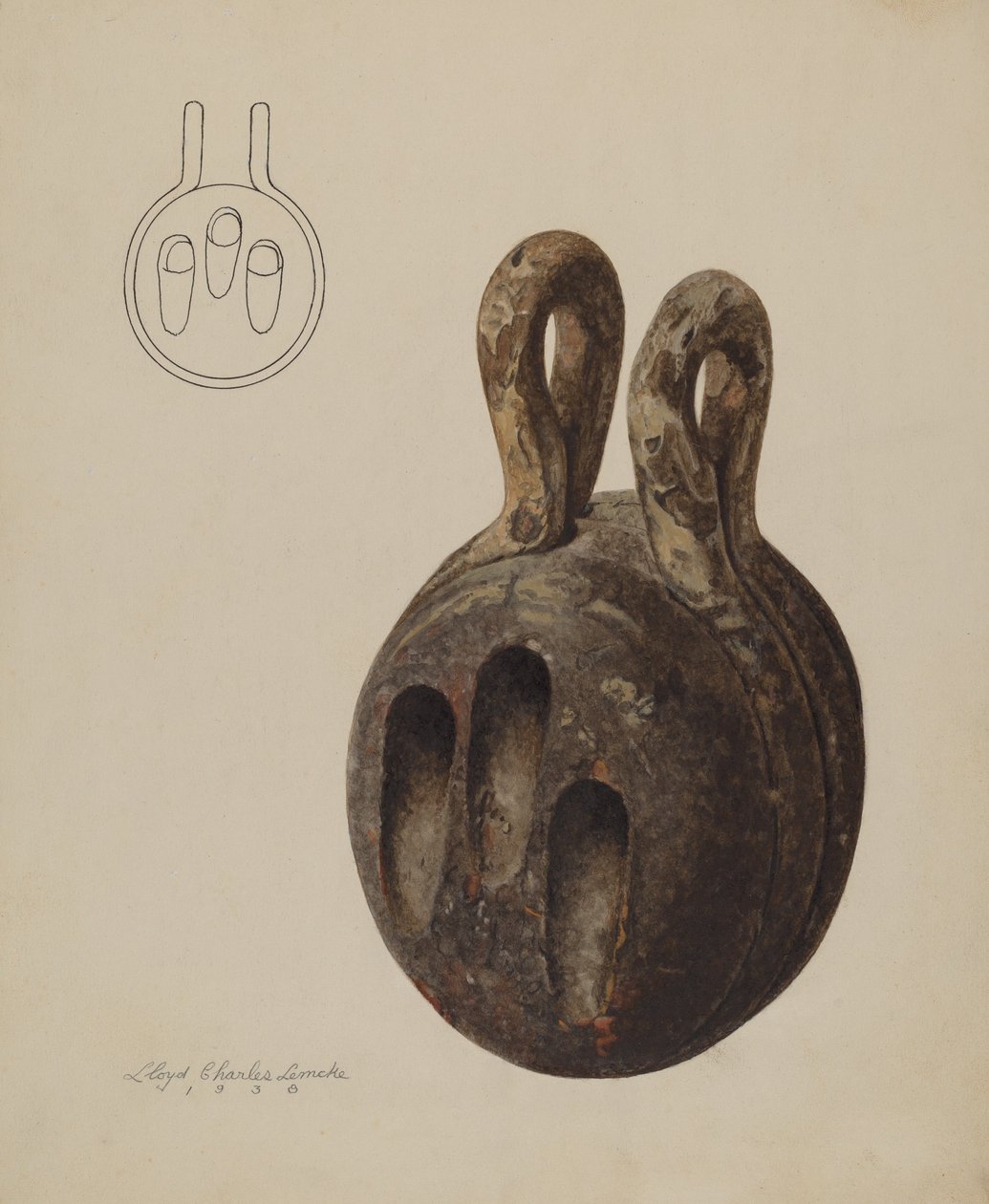 Deadeye, 1938. alkotó: Lloyd Charles Lemcke