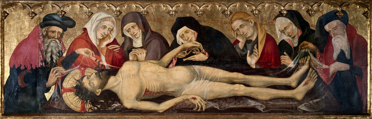 Pieta alkotó: Lluís Borrassà
