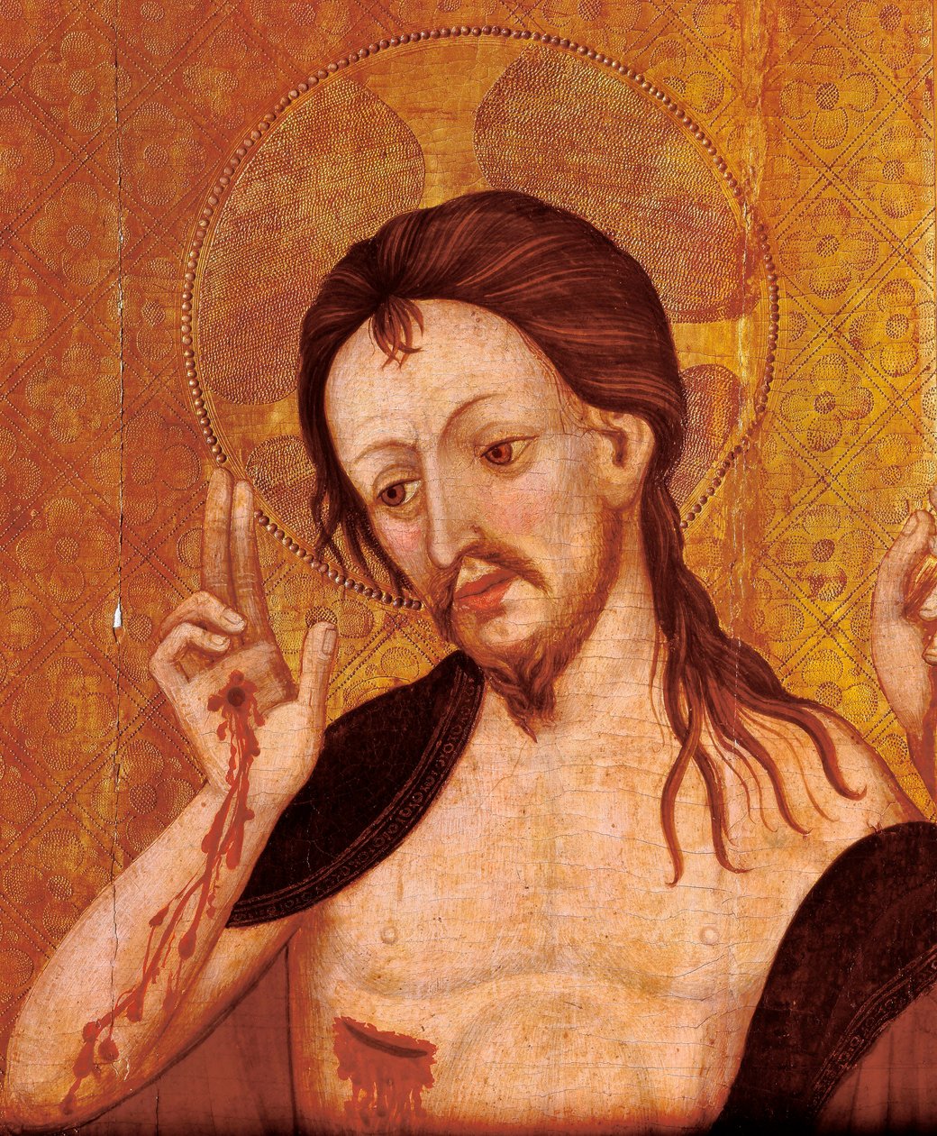Feltámadás, részlet, 15. század eleje (tempera) alkotó: Lluís Borrassà