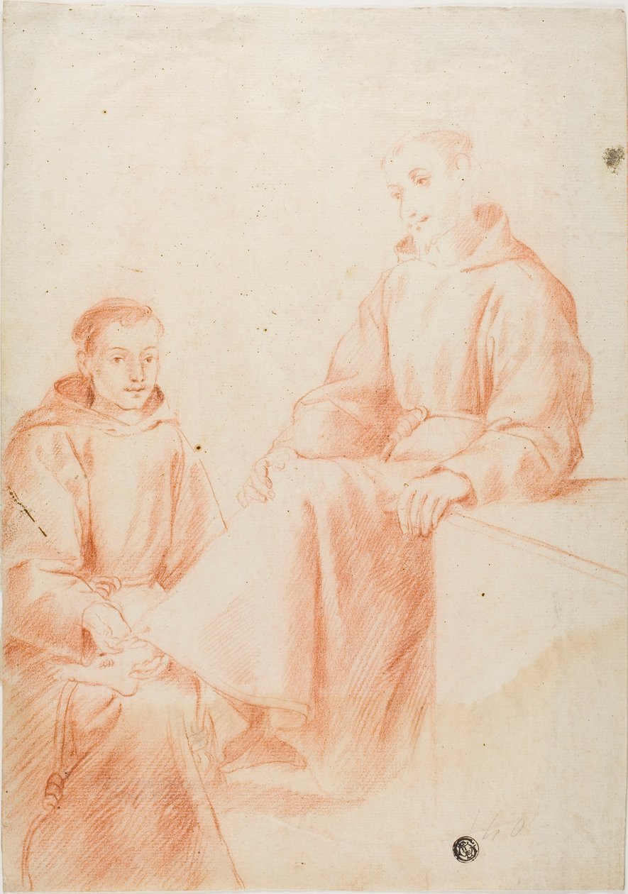 Két szerzetes alkotó: Lodovico Carracci