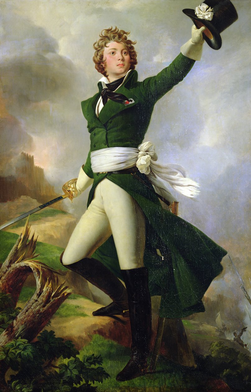 Antoine Philippe de la Tremoille, Talmont hercege, 1826 alkotó: Léon Cogniet