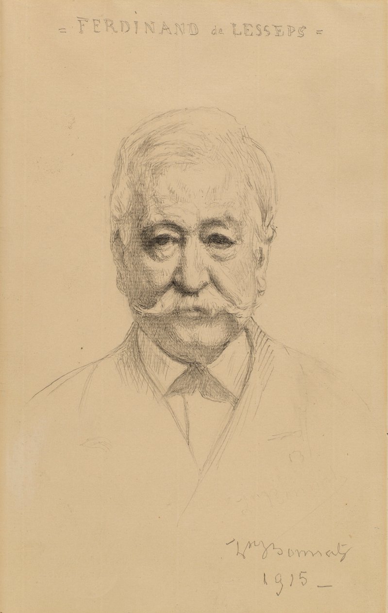 Ferdinand De Lesseps alkotó: Léon Bonnat