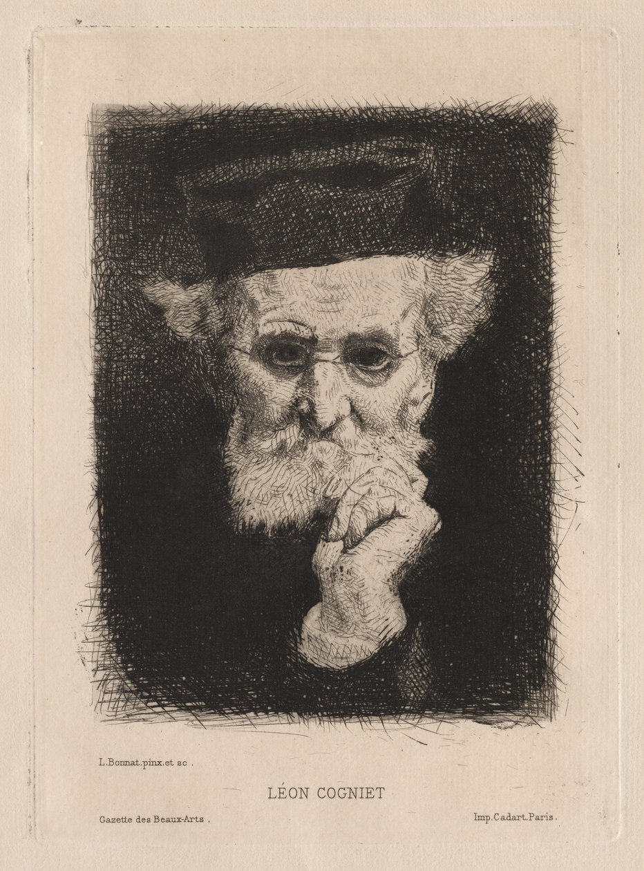 Leon Cogniet, 1881. alkotó: Léon Bonnat