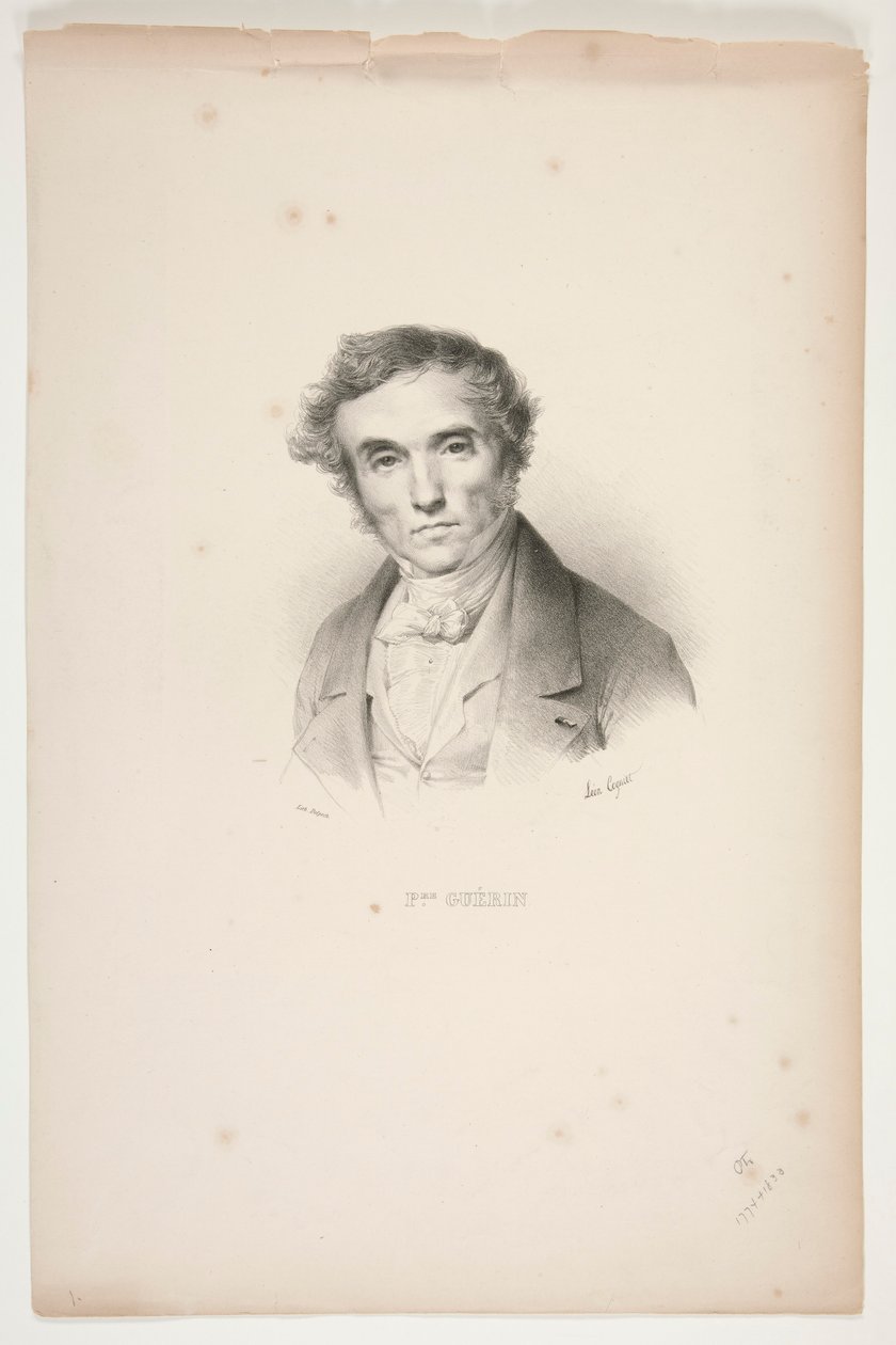 Pierre-Narcisse Gu?rin portréja alkotó: Léon Cogniet