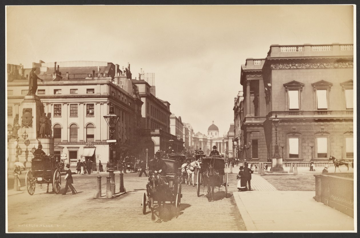 Waterloo Place alkotó: London Stereoscopic and Photographic Company