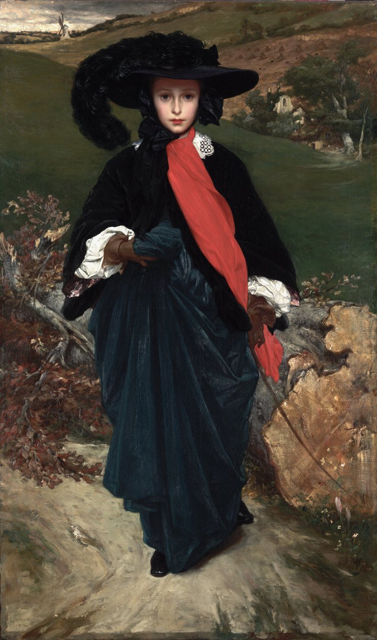 May Sartoris portréja alkotó: Frederic Leighton