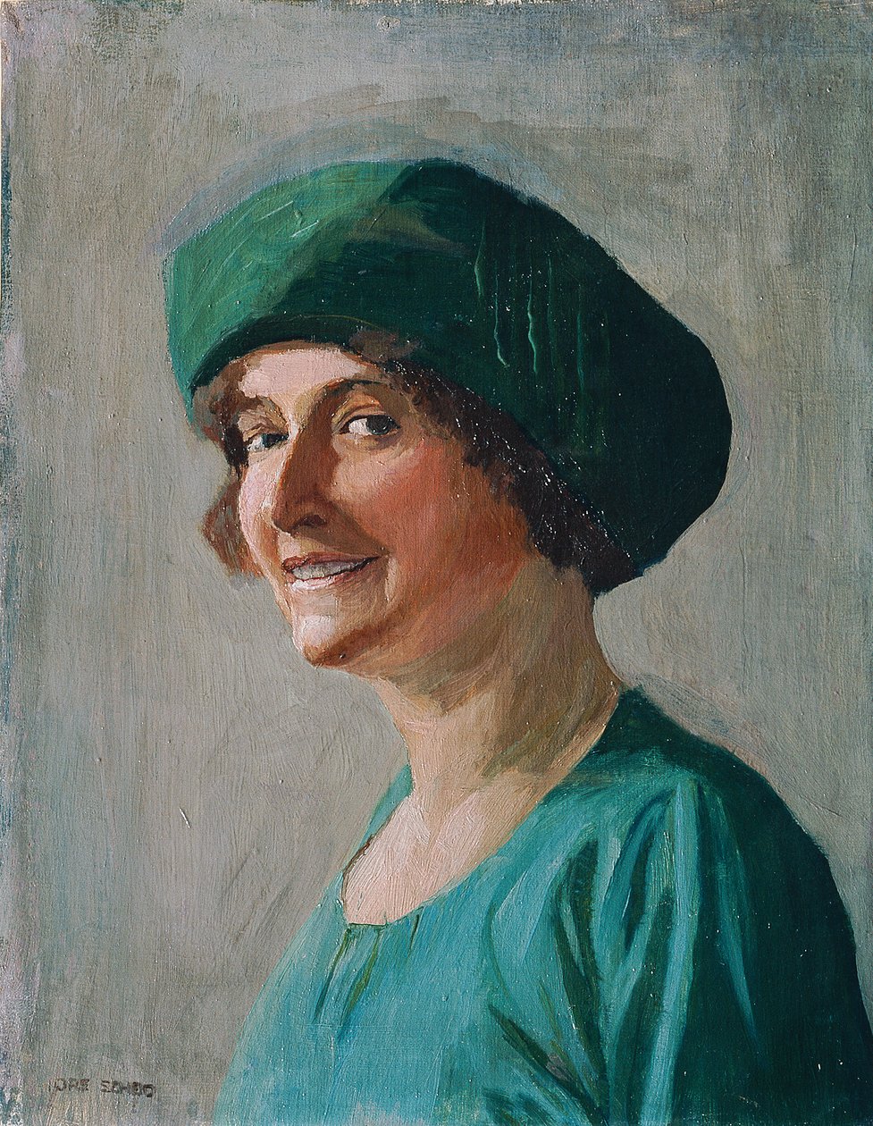 Önarckép alkotó: Lore Scheid