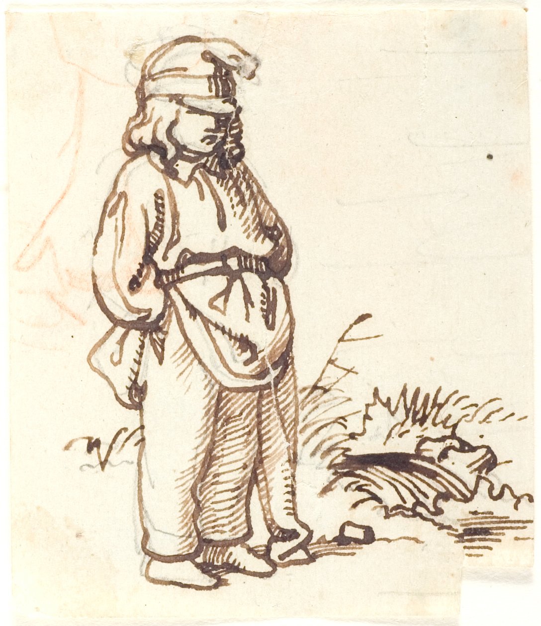 Álló fiú alkotó: Lorenz Frølich