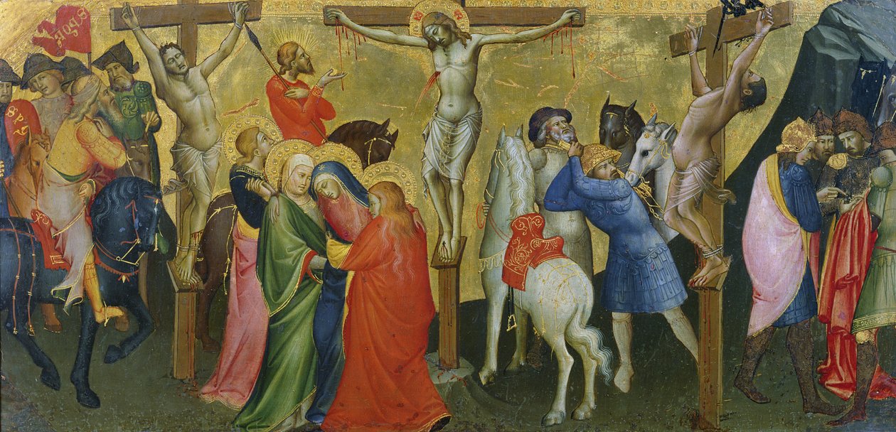 A keresztre feszítés alkotó: Lorenzo Monaco