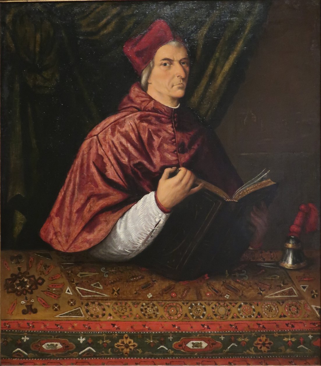 Domenico Grimani bíboros alkotó: Lorenzo Lotto