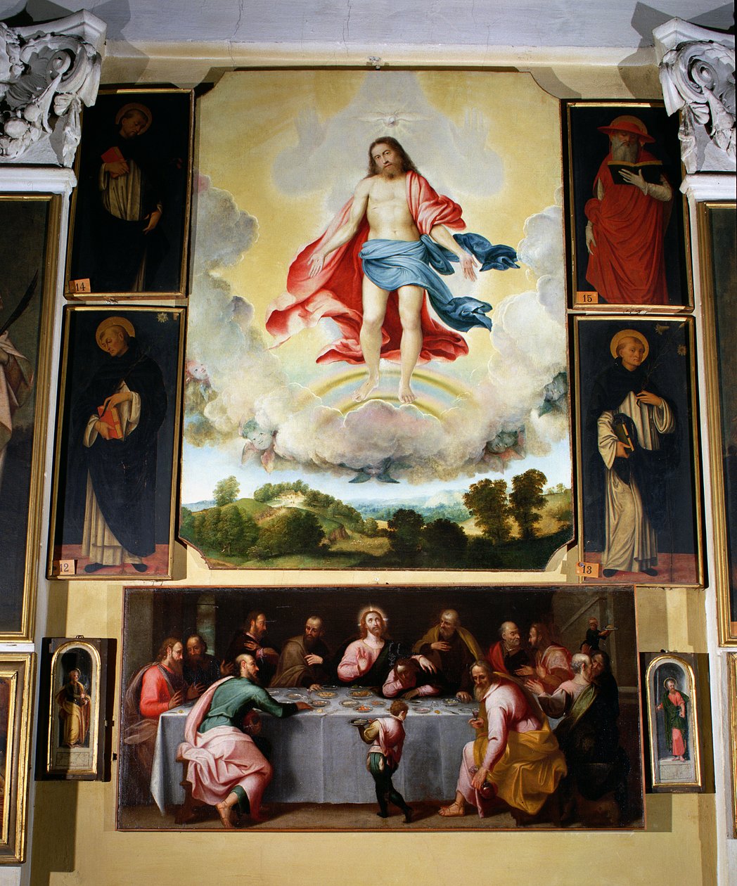 A Szentháromság alkotó: Lorenzo Lotto