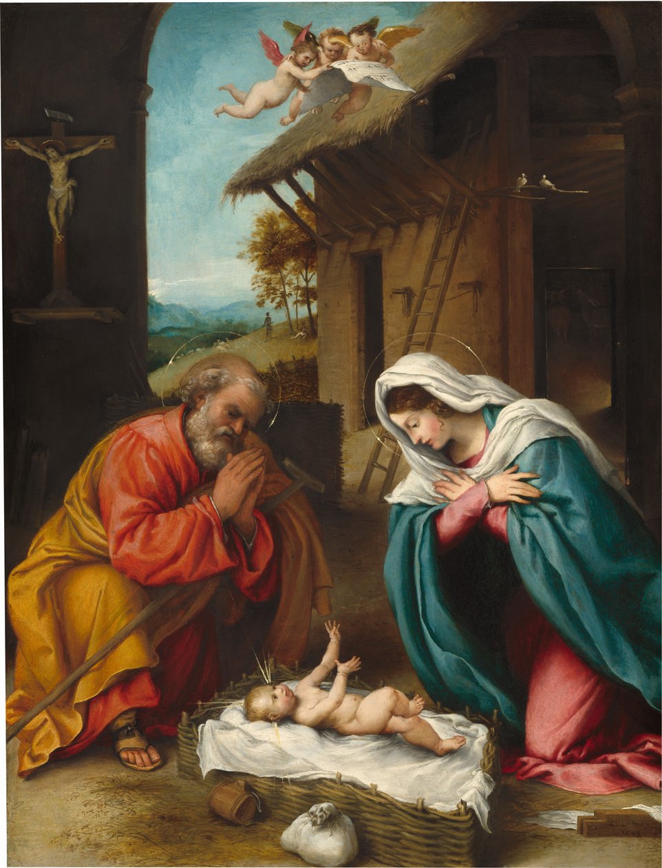 A Születés alkotó: Lorenzo Lotto