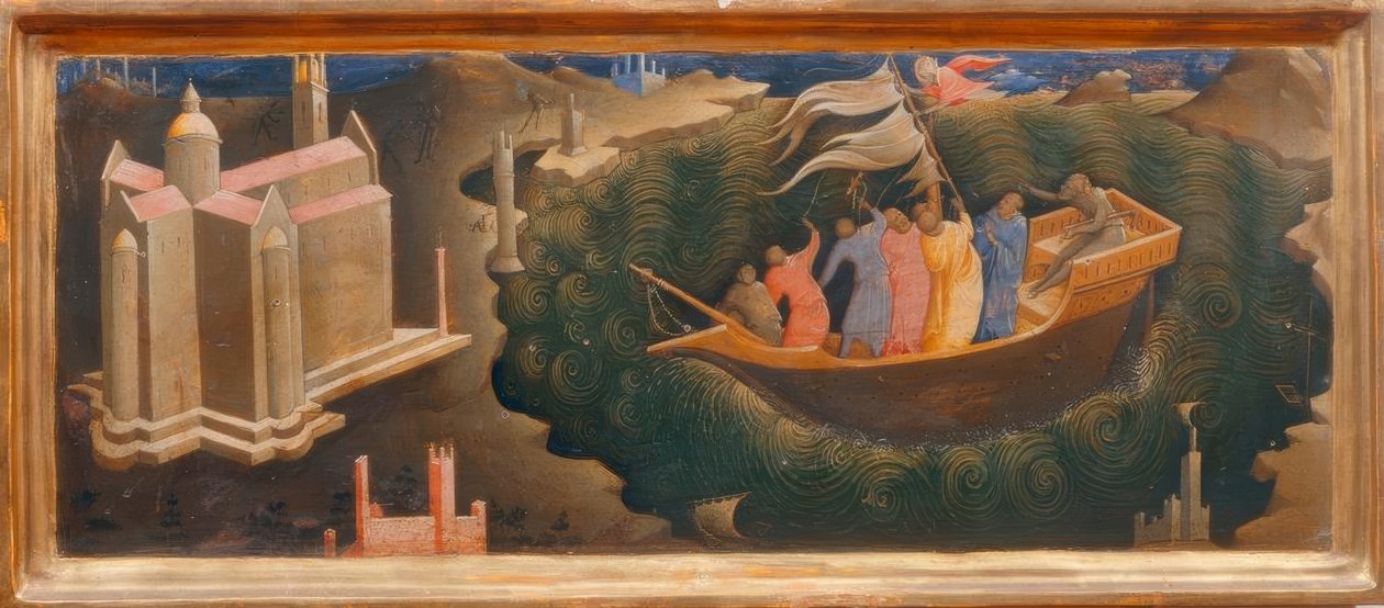 Szent Miklós csodája alkotó: Lorenzo Monaco