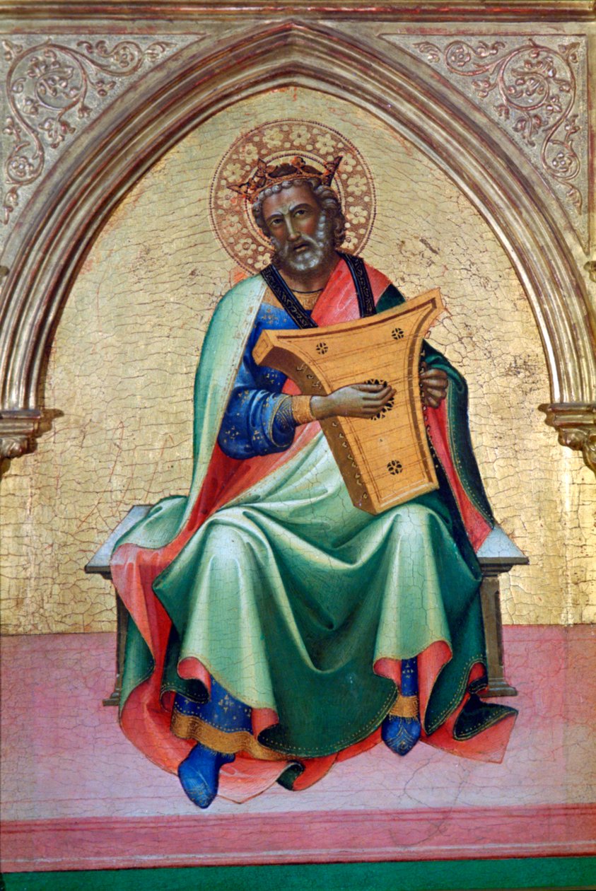 David, 1410 alkotó: Lorenzo Monaco
