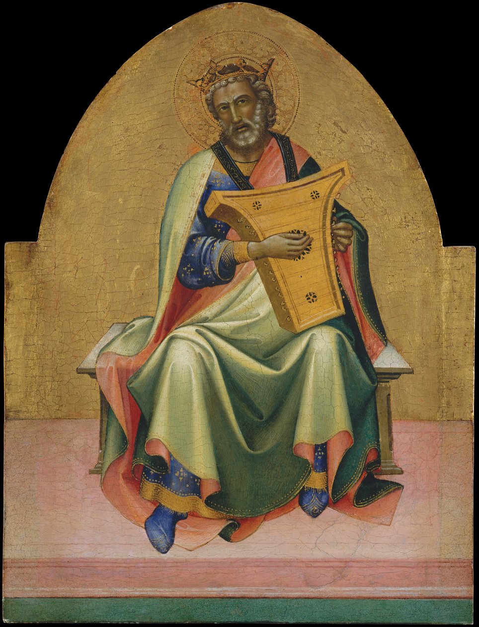 David, kb. 1408-10. alkotó: Lorenzo Monaco