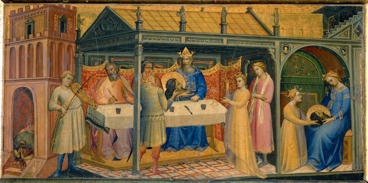 Heródes lakomája ... alkotó: Lorenzo Monaco