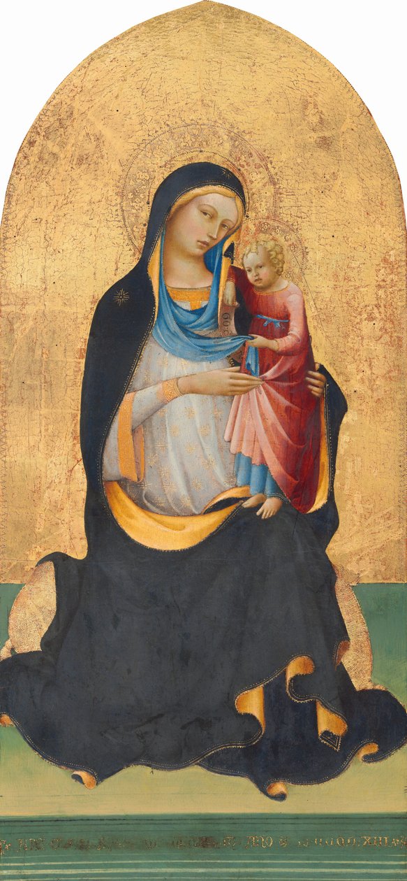 Madonna és gyermeke alkotó: Lorenzo Monaco