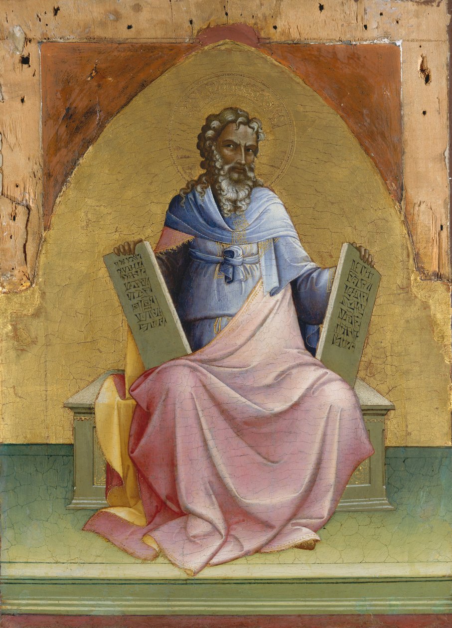 Mózes, kb. 1408-10. alkotó: Lorenzo Monaco