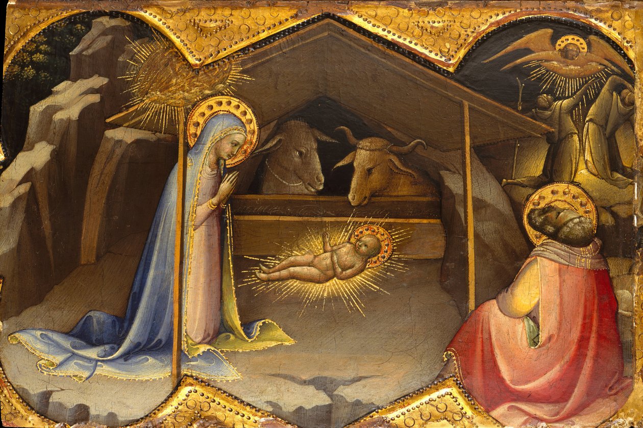 A betlehemes, kb. 1406-10. alkotó: Lorenzo Monaco