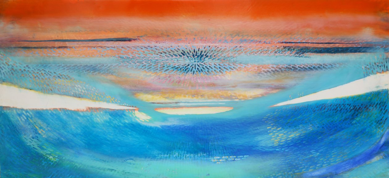 Mózes, 2014, (olaj és sellak gessón, fán) alkotó: Lou Gibbs