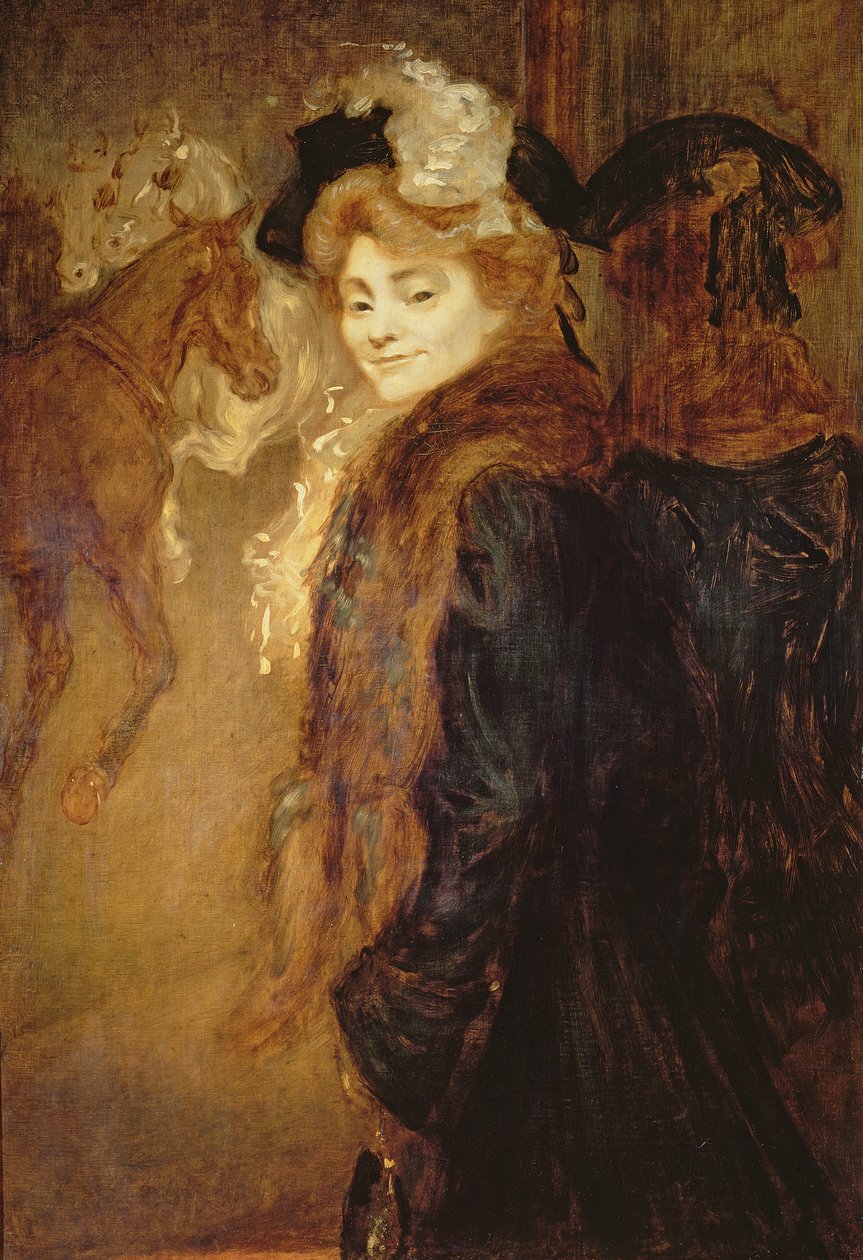 Nő az utcán, 1890 alkotó: Louis Anquetin