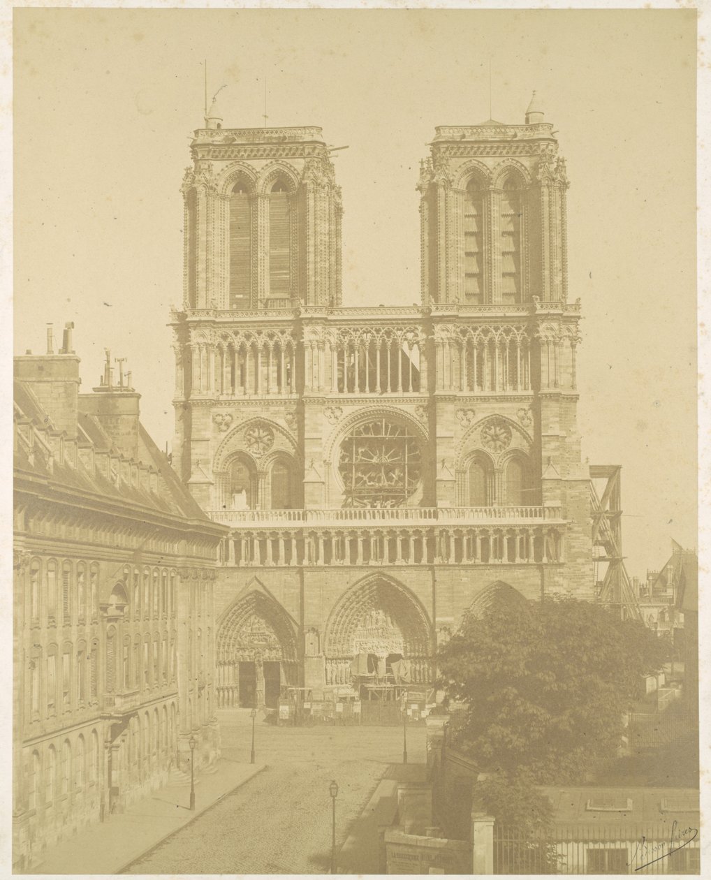Notre Dame, Párizs alkotó: Louis Auguste Bisson