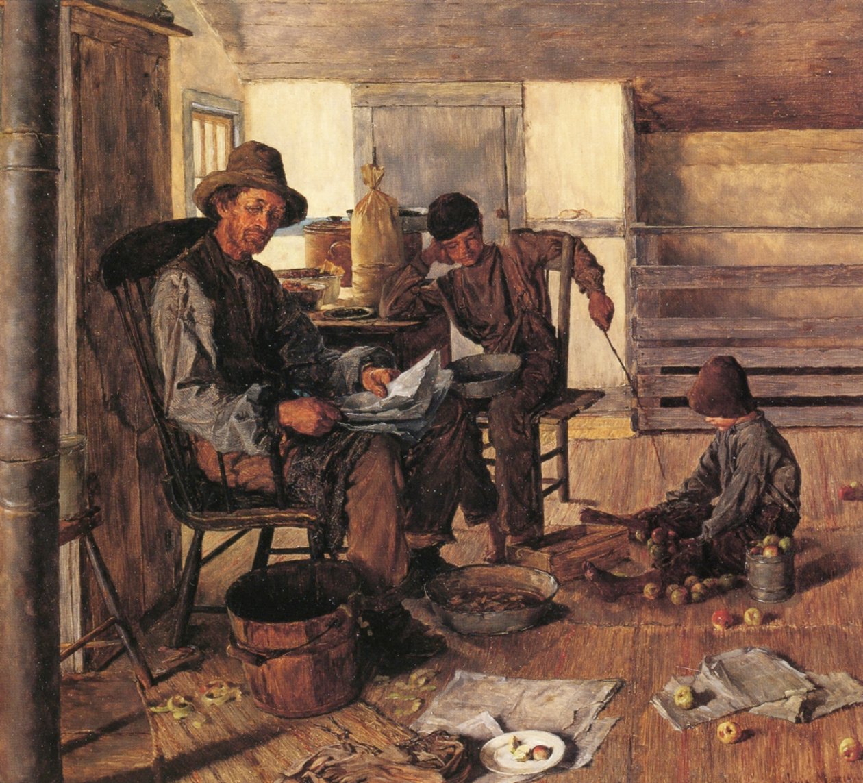 Délutáni pihenő alkotó: Louis Charles Moeller