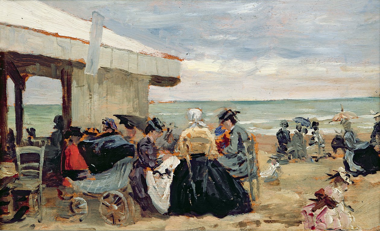 Tengerparti jelenet alkotó: Eugene Louis Boudin