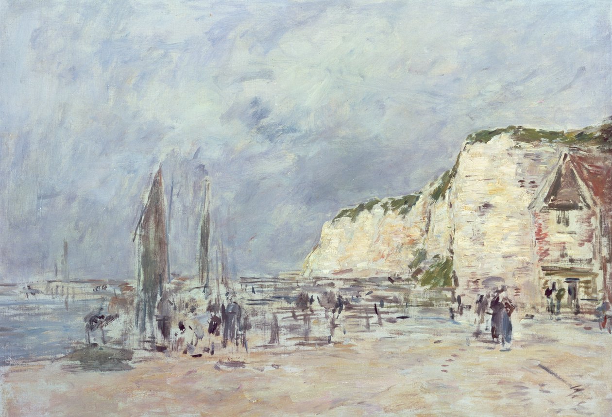 A dieppe-i sziklák és a "Petit Paris" alkotó: Eugene Louis Boudin