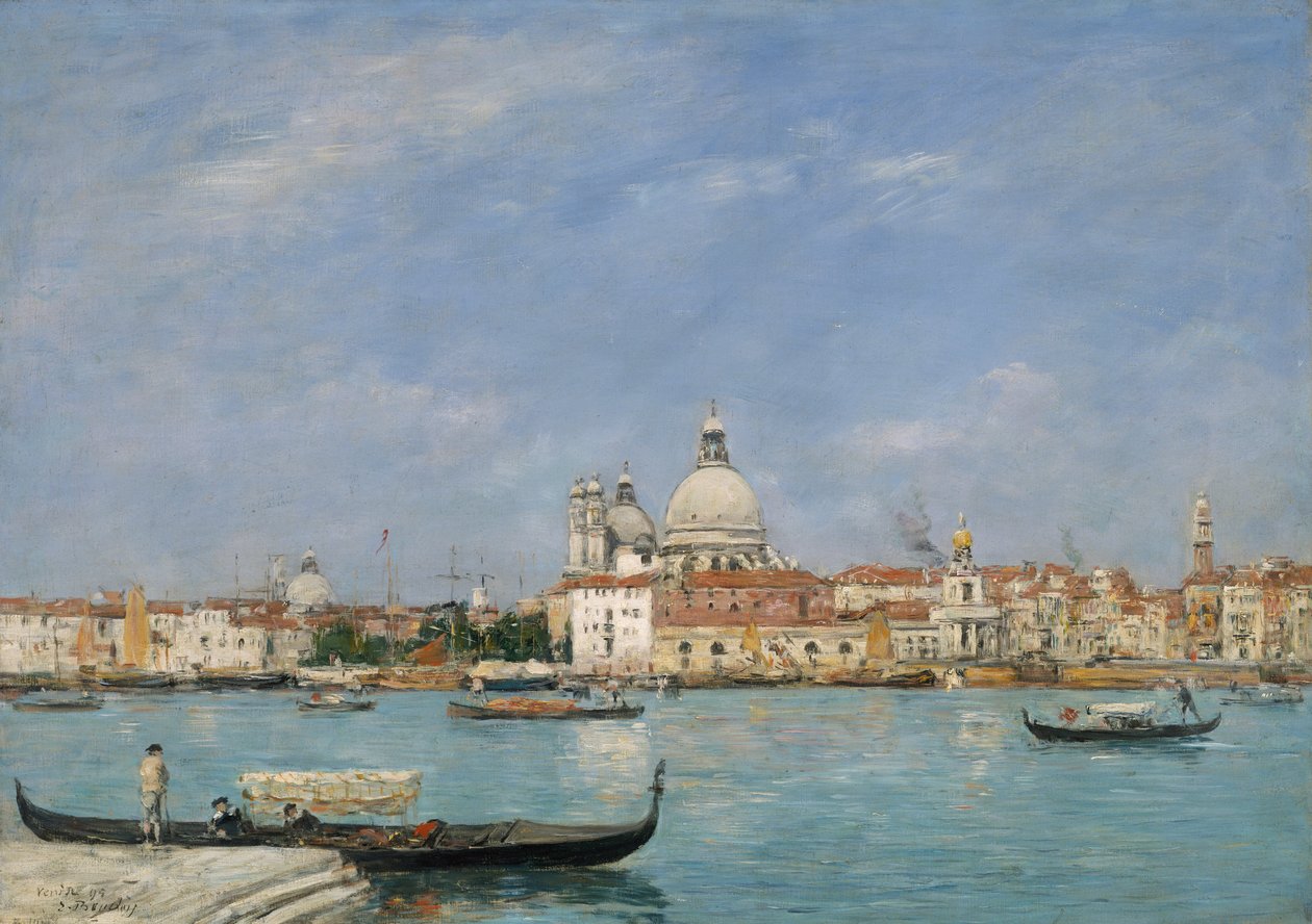 Velence, Santa Maria della Salute, San Giorgio alkotó: Eugene Louis Boudin