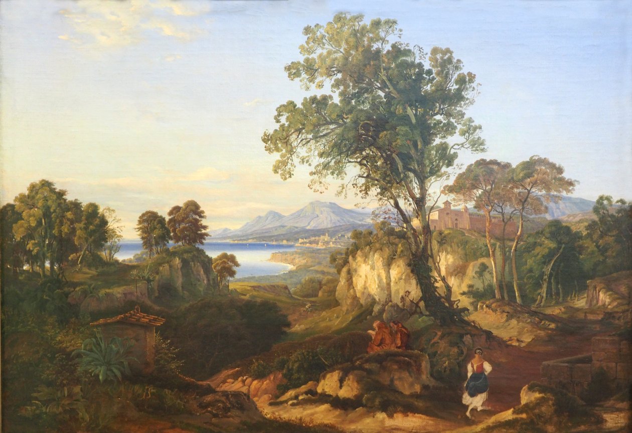 Albán hegyek alkotó: Louis Gurlitt