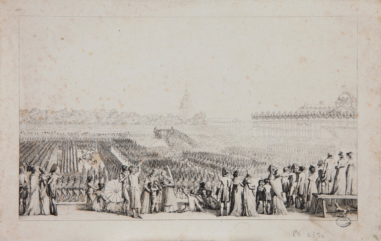 A Champ de Mai nap, 1815 alkotó: Louis Lafitte