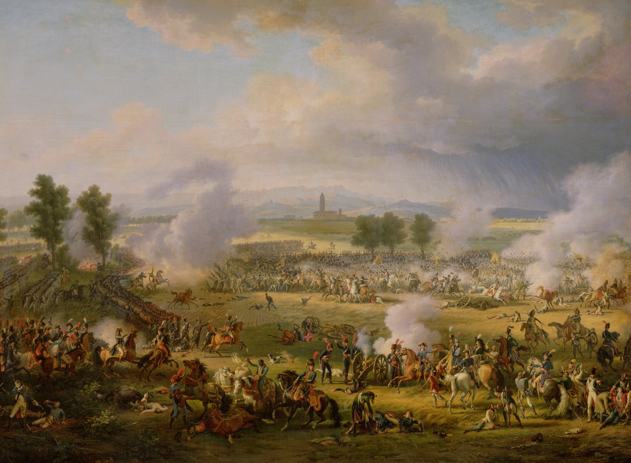 A marengói csata, 1800. június 14., 1801 alkotó: Louis Lejeune