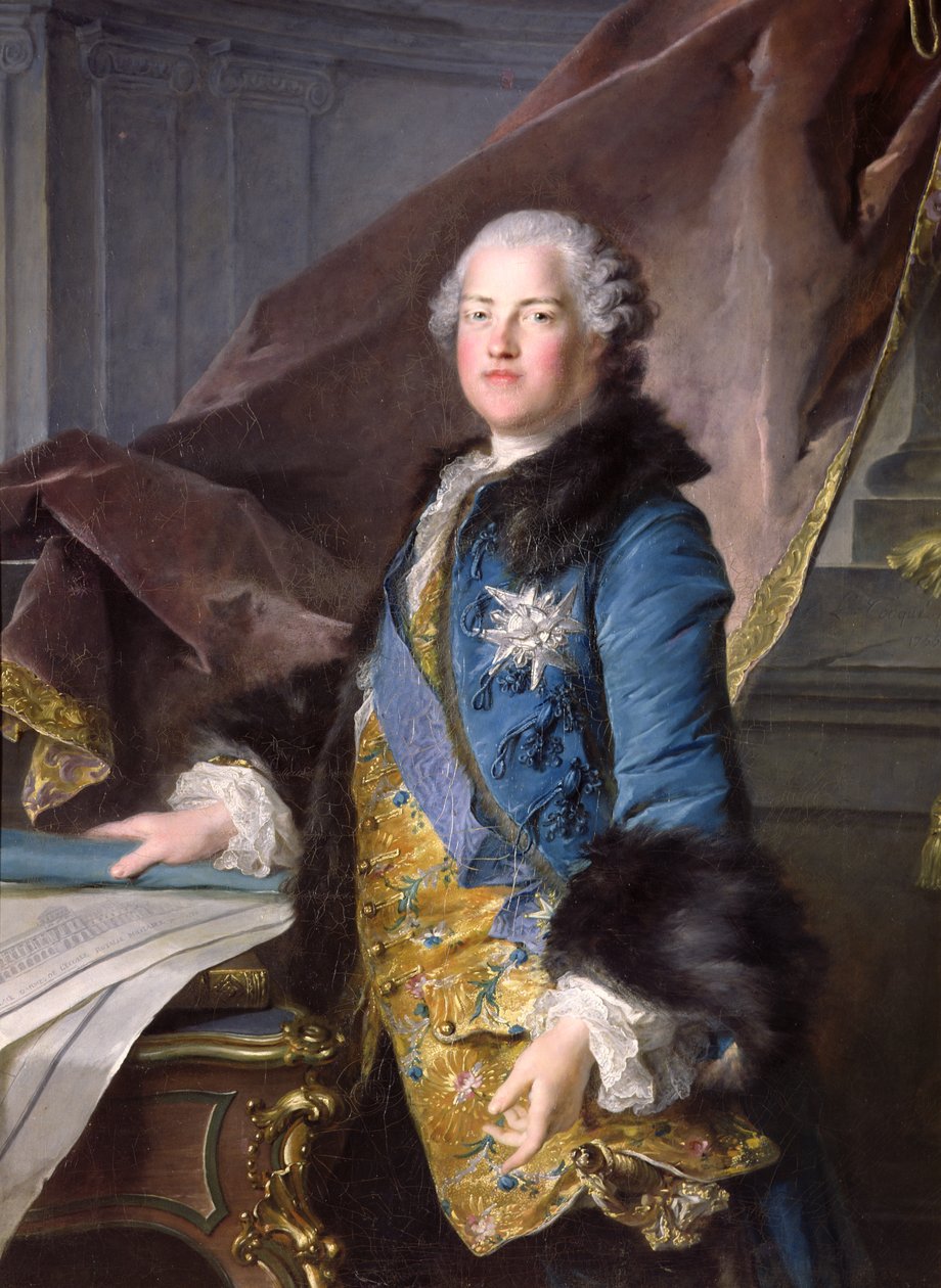 Abel Francois Poisson (1727-81) Marquis de Marigny, 1755 alkotó: Louis Tocqué
