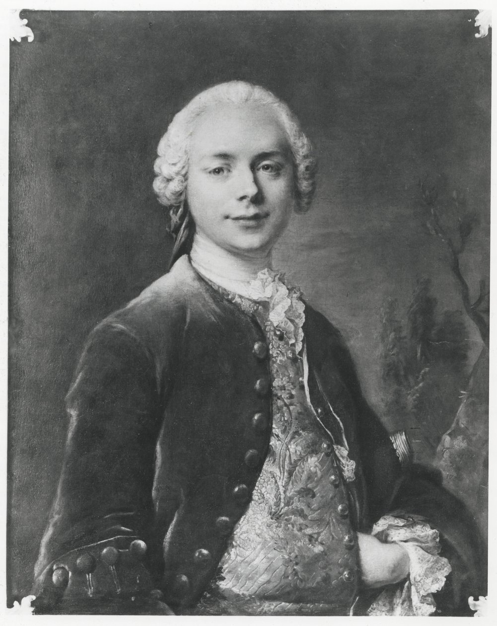 Jean Baptiste Louis Gresset portréja alkotó: Louis Tocqué