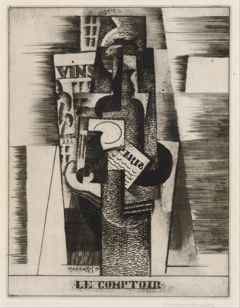 A számláló alkotó: Louis Marcoussis