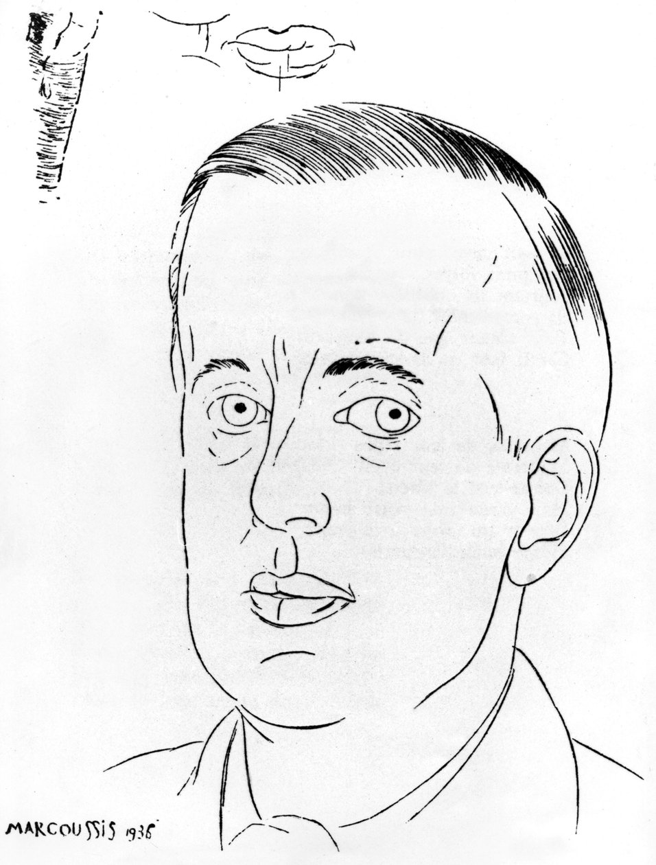 Paul Eluard, 1936 alkotó: Louis Marcoussis