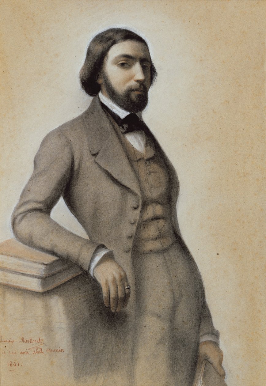 Mignon portréja, 1841 alkotó: Louis Martinet