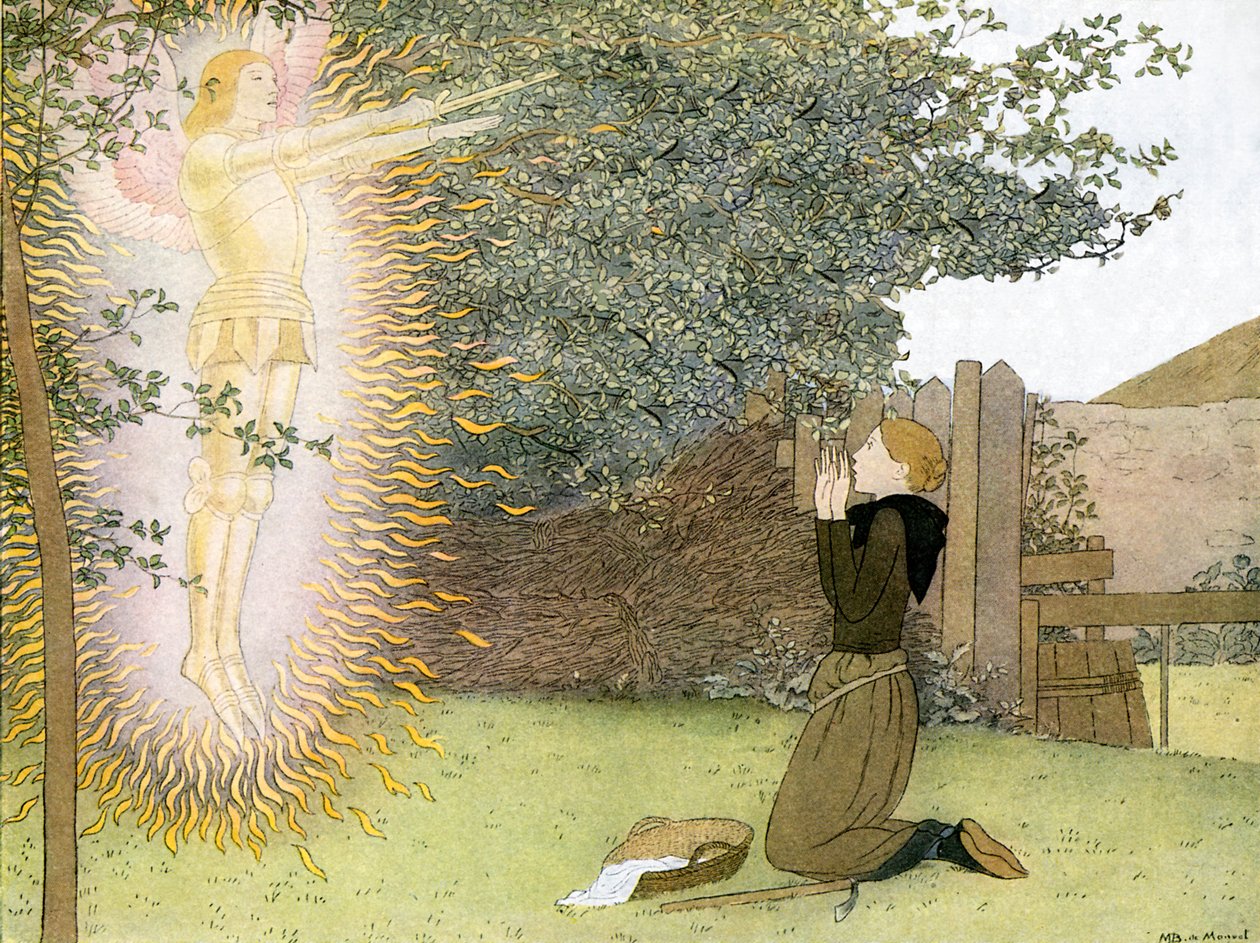 Mihály arkangyal megjelenik Jeanne d