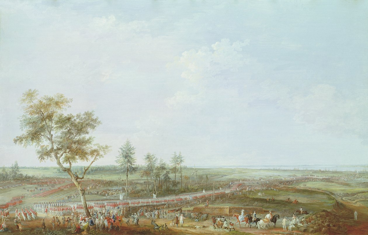 Yorktown feladása, 1781. október 19., 1784. (guache, vellum, kartonra fektetve) alkotó: Louis Nicolas van Blarenberghe
