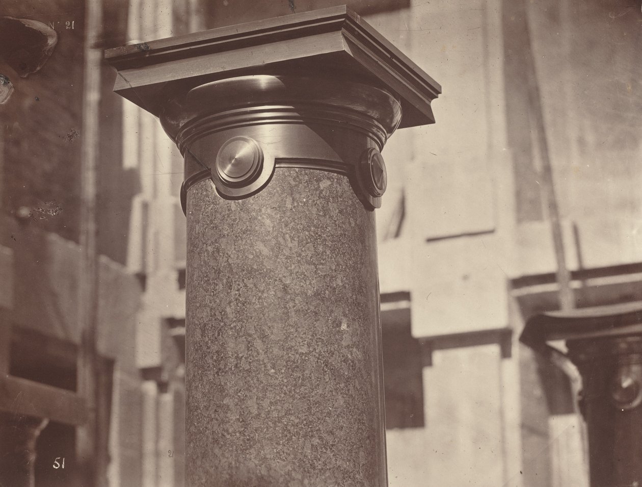 Rostrális oszlop,1868, nyomtatva 1878-1881 (fotó) alkotó: Louis Emile Durandelle
