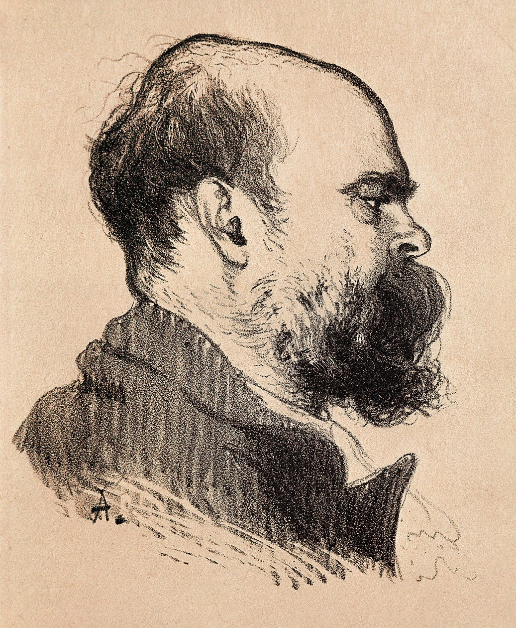 Paul Verlaine portréja alkotó: Louis Anquetin