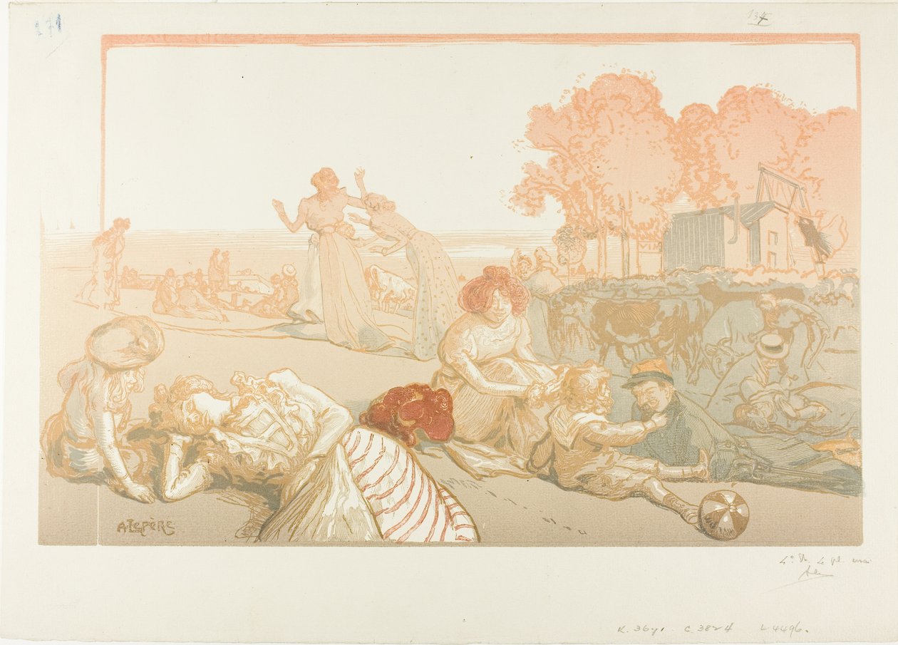 Modern bukolikus alkotó: Louis Auguste Lepère