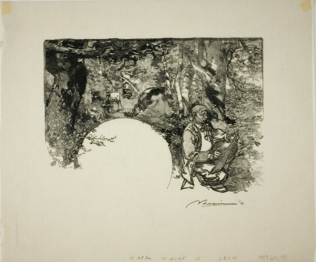 Festők alkotó: Louis Auguste Lepère