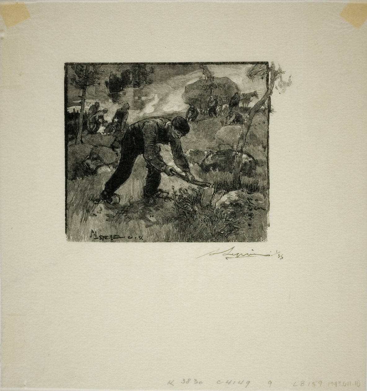 Gyökér extrahálók alkotó: Louis Auguste Lepère