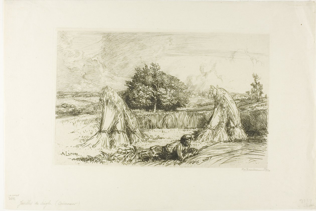 Rozskaréj alkotó: Louis Auguste Lepère