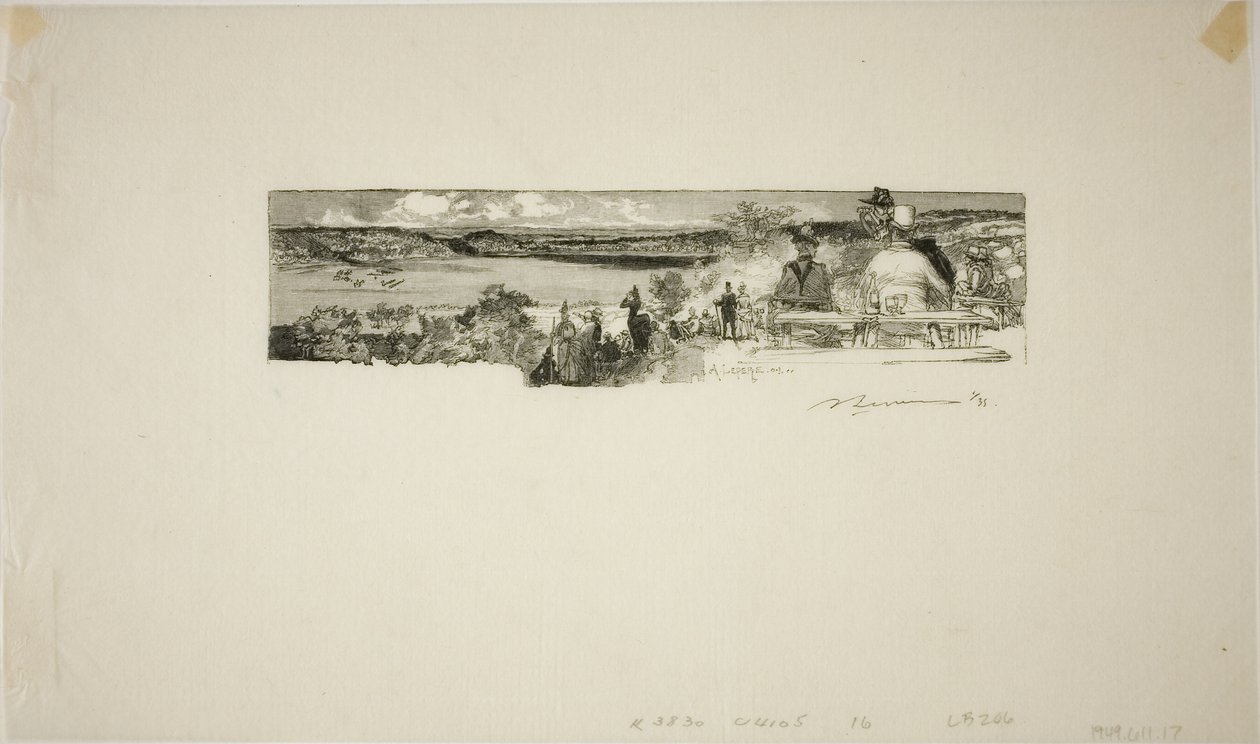 Sole Valley alkotó: Louis Auguste Lepère