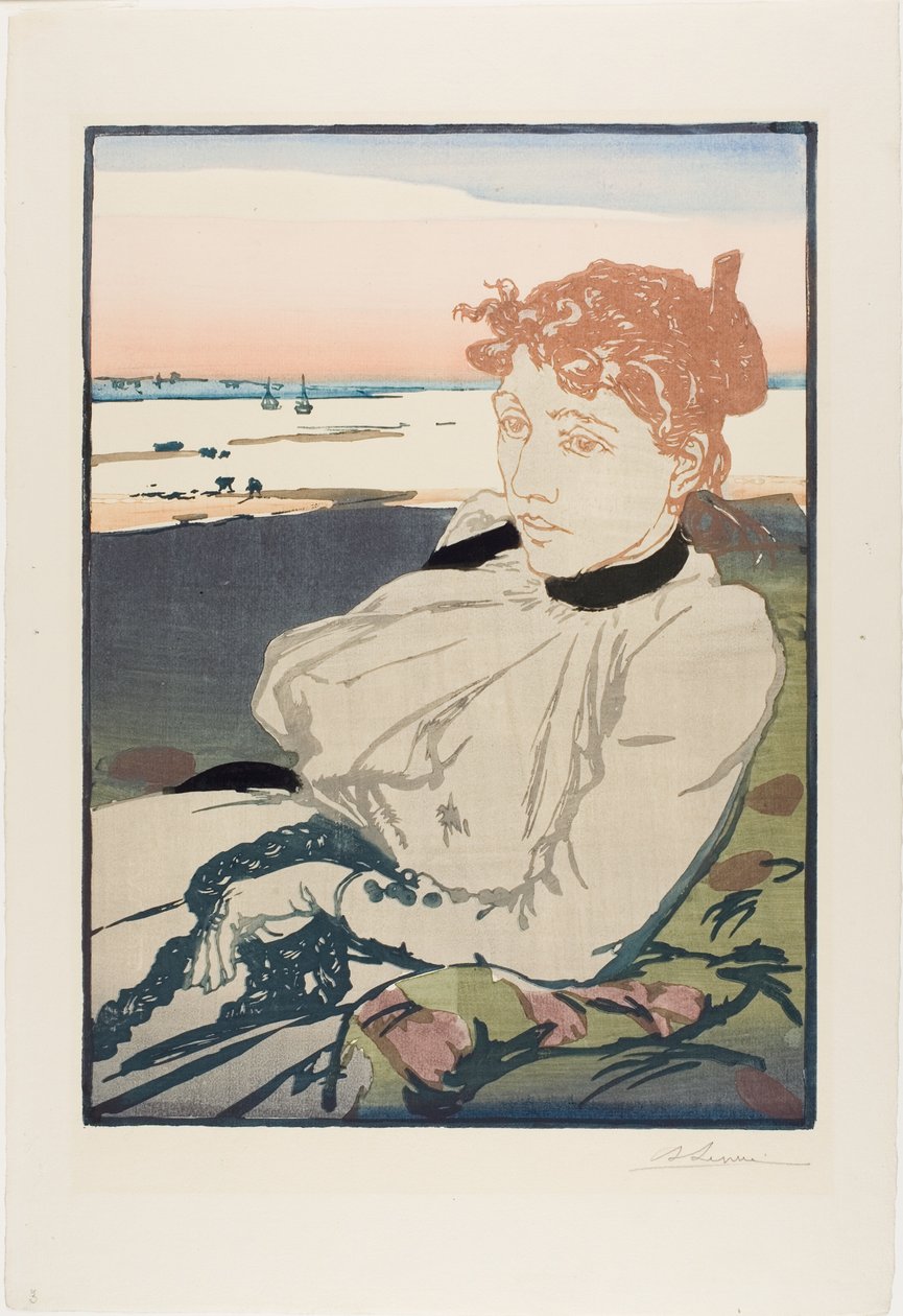 A lábadozó, Madame Lepère alkotó: Louis Auguste Lepère