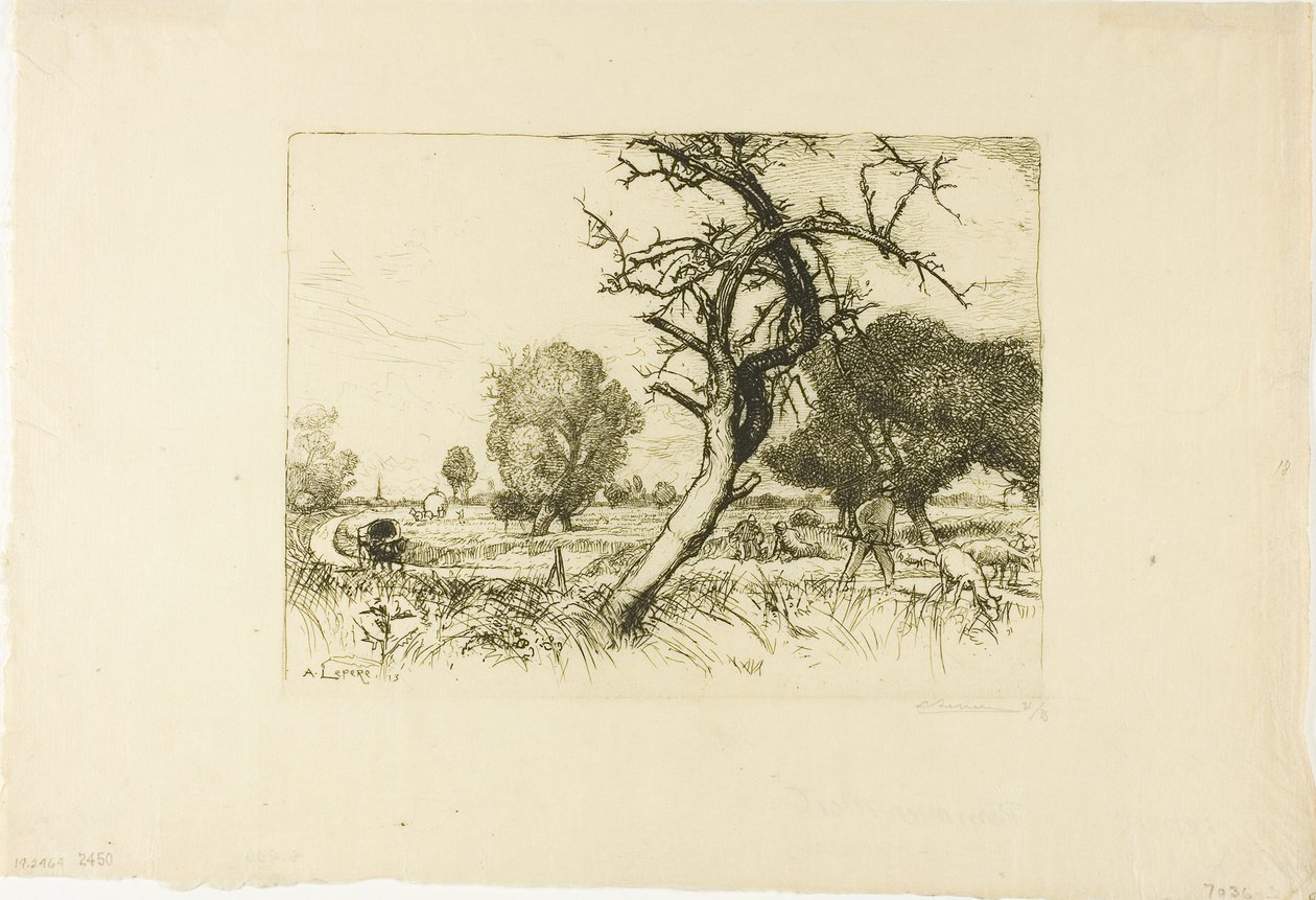 A halott almafa alkotó: Louis Auguste Lepère