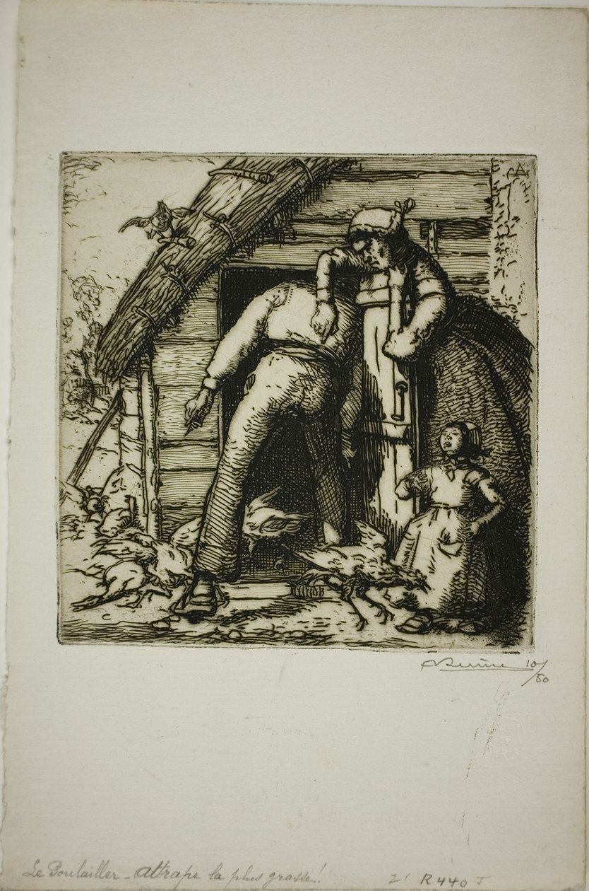 A Poulterer alkotó: Louis Auguste Lepère